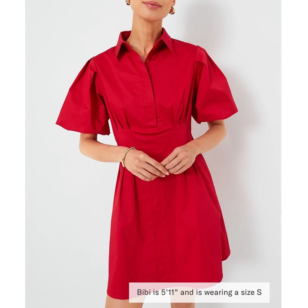 TUCKERNUCK Red Mini Delaney Dress NEW